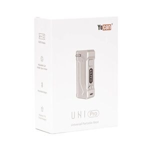 NIB Yocan UNI Pro Portable Box Mod Battery in Silver